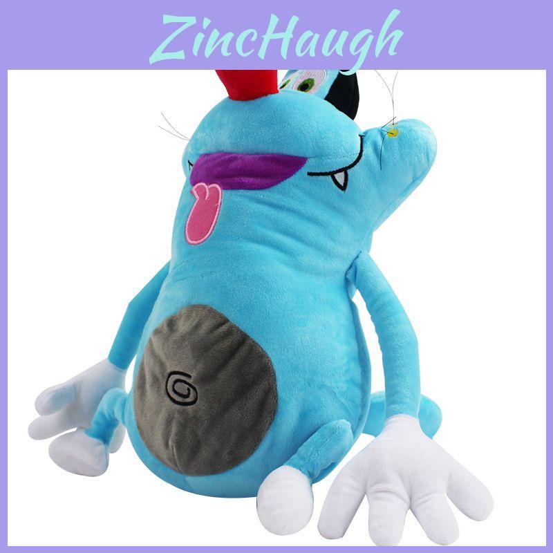 Delightful Blue Cat Oggy And The Cockroaches Soft Plush Doll For Kids And Adults