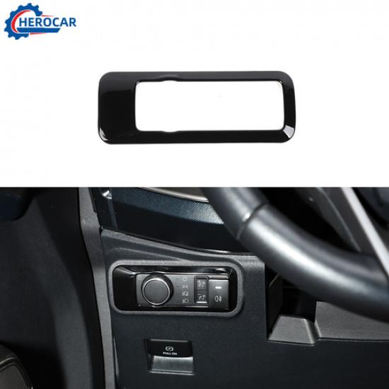 Interior Head Light Switch Cover Blakc Accessories for Ford Bronco -2025+