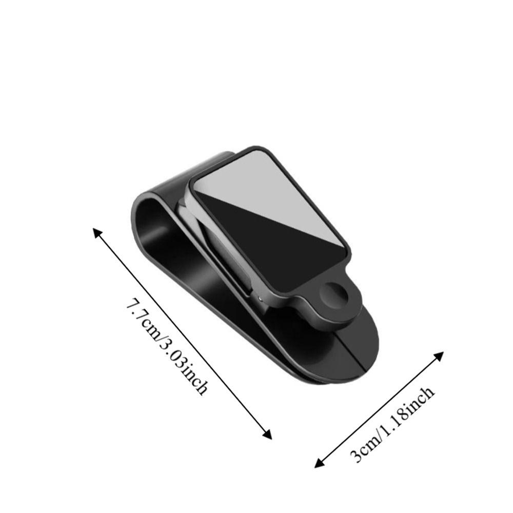 Stable Car Sunglasses Clip Shock-proof Card Ticket Holder Portable Car Sunglasses Holder Sun Visor