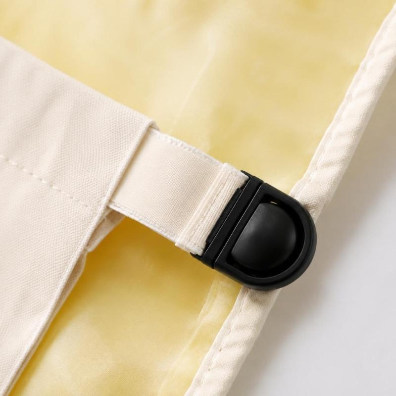 Organic Cotton Bread Storage Bag with Wax Lining, Removable Design, Flexible Closure Bands, and Carry Opening for Bread and Everyday Foods