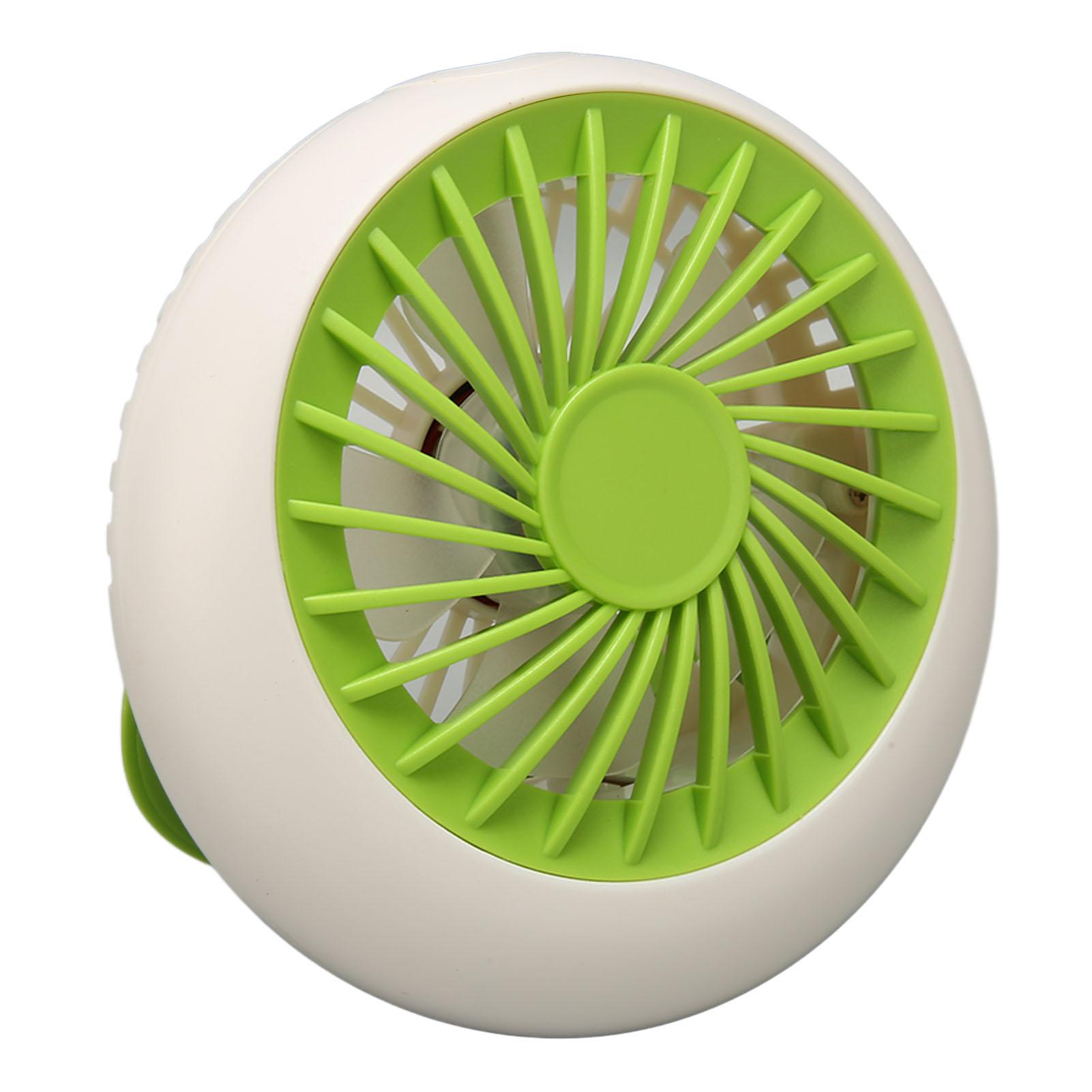 

USB Desk Fan Multifunction 3 Speeds Quiet Strong Small Table Fan for Bedroom Desktop Travel