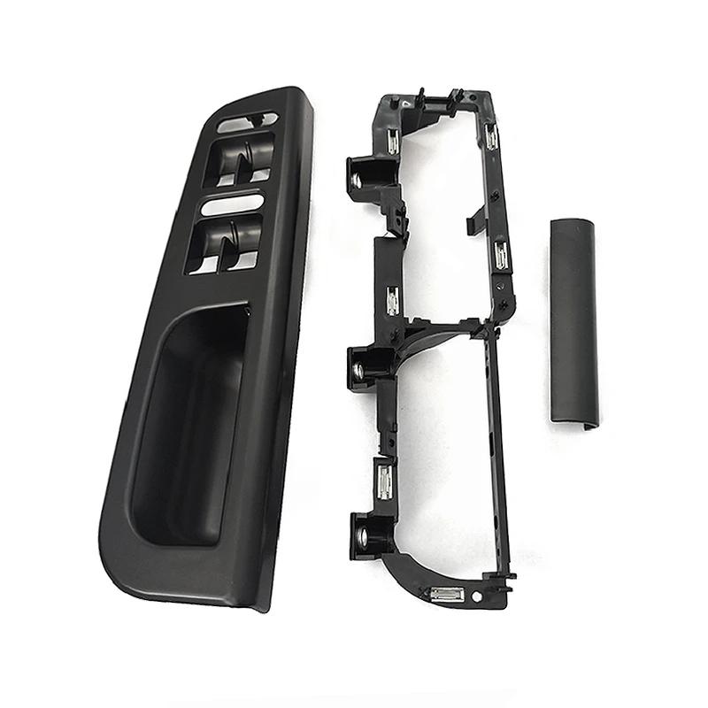 3Pcs Black Color for Bora Golf 4 Interior Door Handle Lifter Switch Bracket Base Caps 1J1 867179 3B1 867 171 E 3B0867175