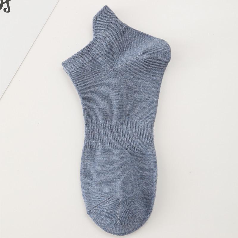 Chaussettes courtes et mi-hautes en coton pour hommes - Collection printemps/été/automne, déodorantes et absorbantes de la transpiration, design bas tendance