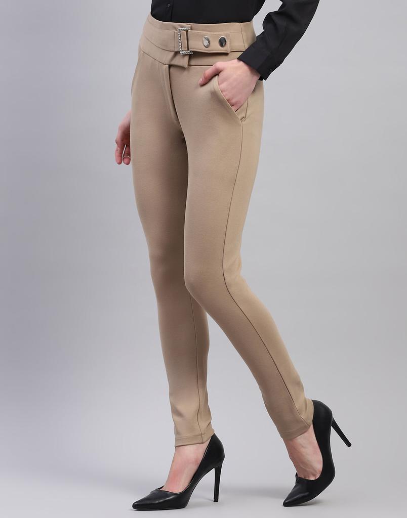 MONTE CARLO Women Jegging Beige