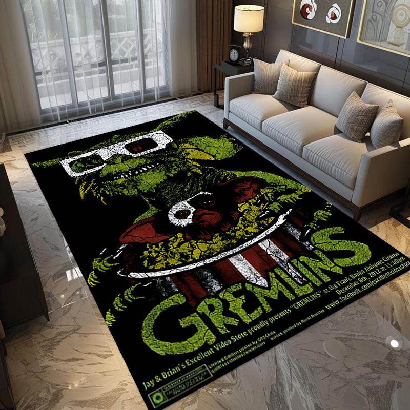 Whimsical Gremlins Adventure carpet printing floor mats Room Fashion Bathroom mat