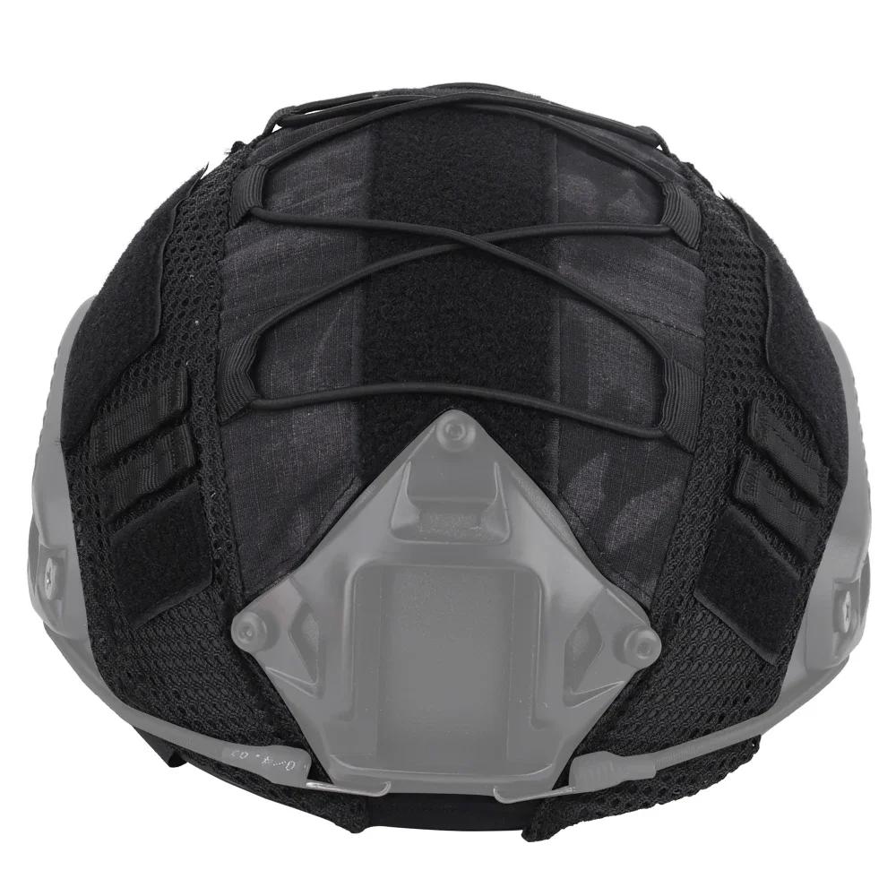 Sport Helmet Cover Hunting Shooting Airsoft Helmet Cover Mesh Paintball Helmet Cover for Ops-Core PJ/BJ/MH Fast Helmet Cover