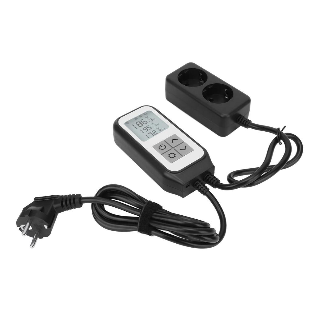 WiFi Smart Digital Temperature Controller Socket Remote Controlling Timer Setting for Home