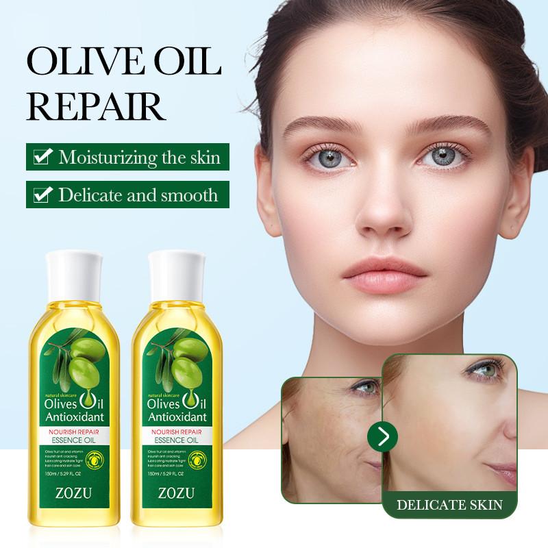 Esencia Reparadora Nutritiva de Aceite de Oliva Zozu Para Piel Delicada y Cuidado de Todo el Cuerpo 150g
