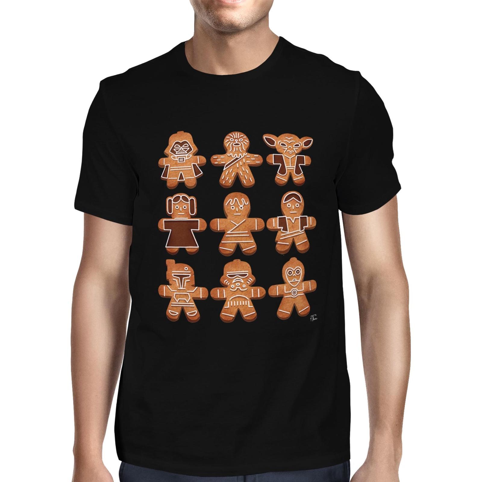 1Tee Mens Gingerbread Wars T-Shirt S