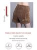 Women's High-Waisted Corduroy Wide-Leg A-Line Bootcut Shorts - 2026 Spring/Autumn Fashion Trend