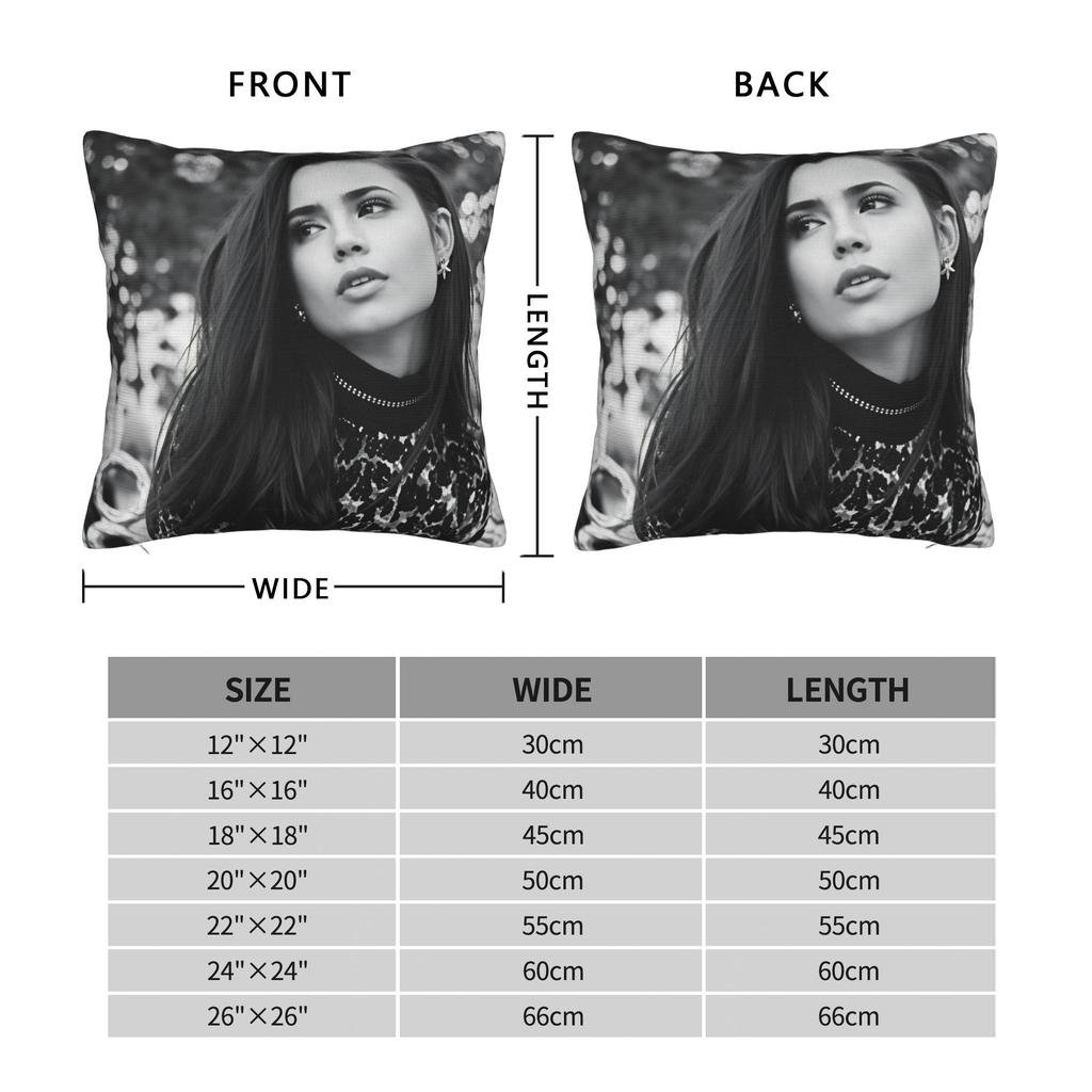 S-Sofia C-Carson Pillow Cover Vintage Pillow Case For Office Car Home Decor Square Pillowcases Gift