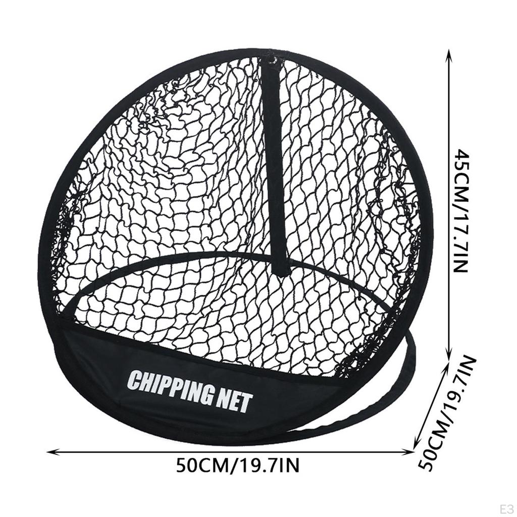 Golf Chipping Net for Backyard Practice Foldable Stable Indoor Outdoor Easy To Install Training
