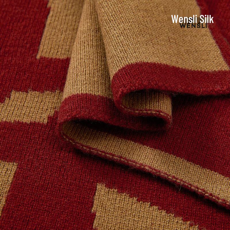 Wensli Women's 95% Wool Scarf Shawl Gift Box