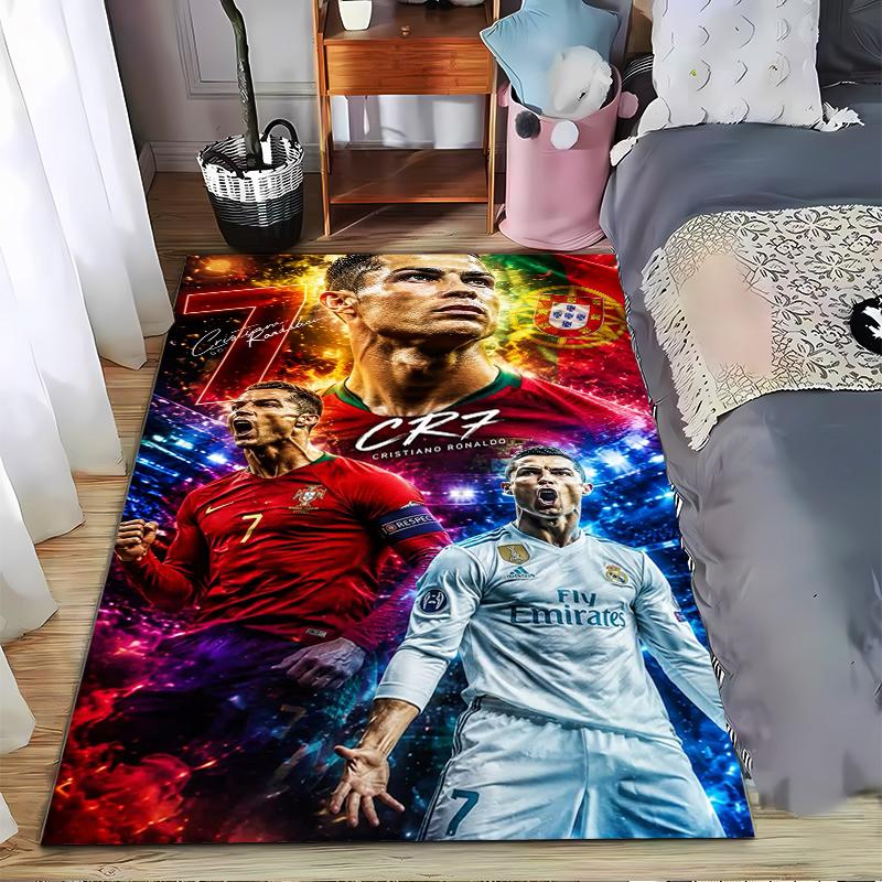 Futbola zvaigzne CR7 paklājs Neslīdošs paklājs