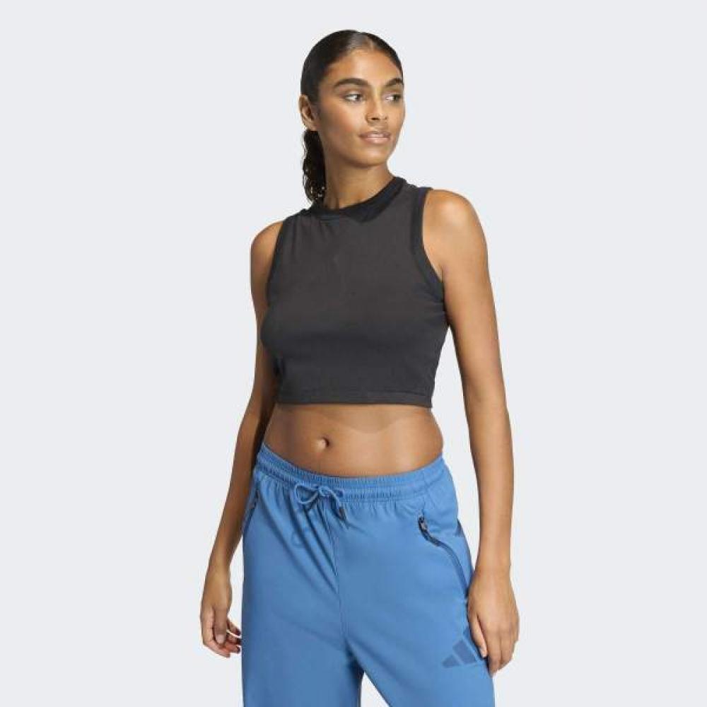 AdidaS Women S Graphic Matte Rubber Print Z.n.e. Tank AXS