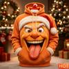 Christmas Mens Party Hoodie Santa Comfortable Pullover Sweatshirt for Winter Holiday Christmas Party Wear Funny Christmas hoodie