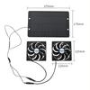 10W Solar Powered Cooling Fan for Duck and For chicken Sheds Automatic Operation for Effective Air Circulation