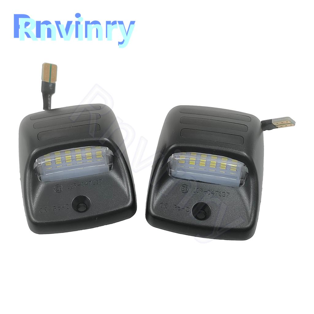 2PCS Canbus For Toyota Tacoma 2005-2015 Tundra 2000-2013 LED License Number Plate Lights White Red Lamp No Error