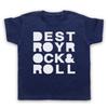 Destroy Rock & Roll Mylo Electro Pop Album Kids Child's T-Shirt