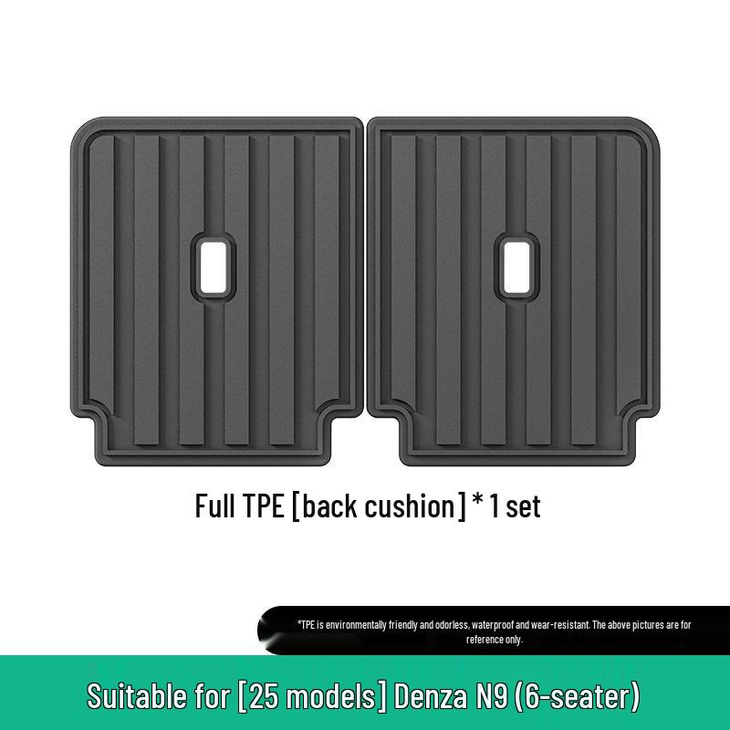 All-Weather TPE Floor Mats for 25 Denza N9 Models – Eco-Friendly Trunk and Seat Back Mats