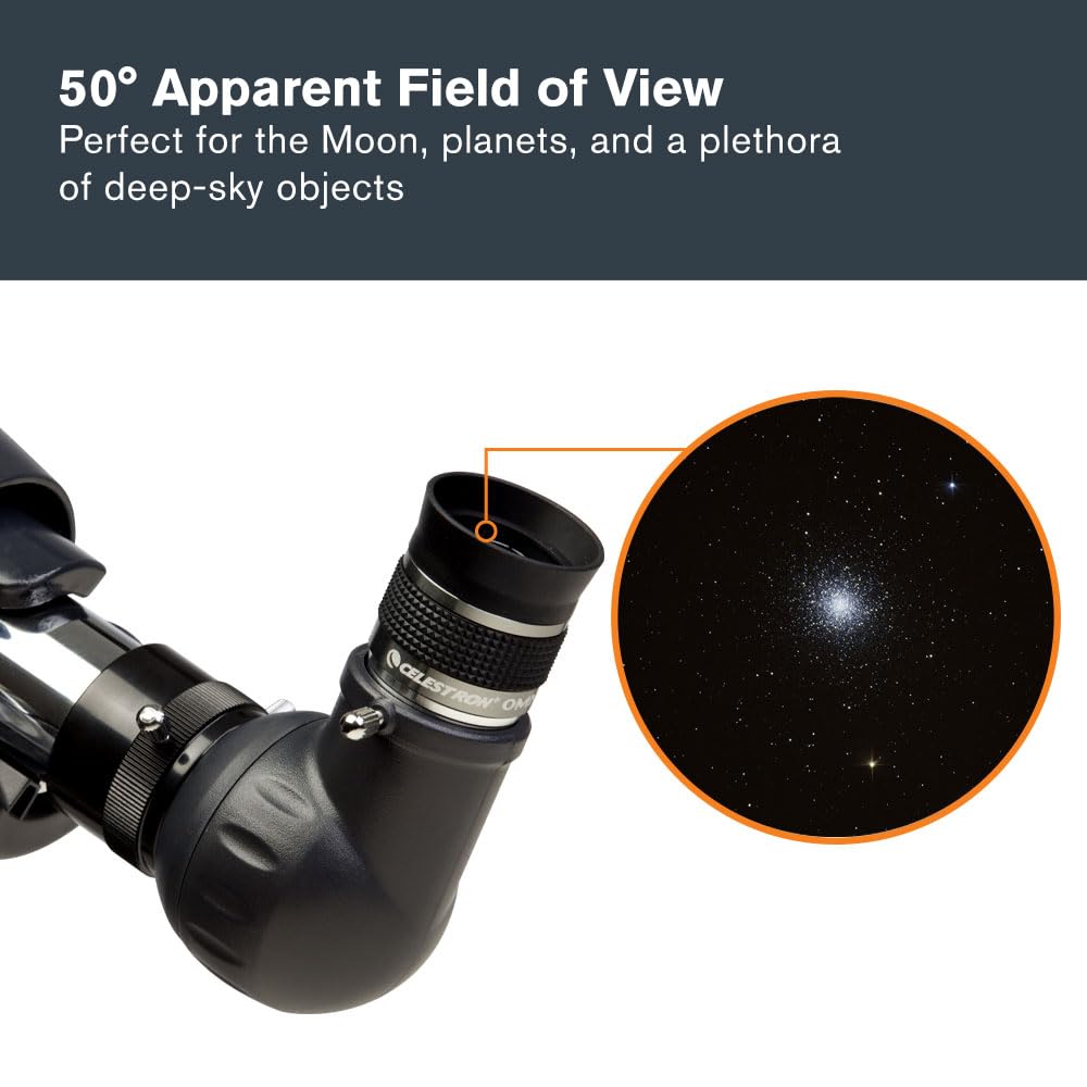 Celestron Omni 15mm Part Number Eyepiece, 31.7mm Diameter, Length, 93320.