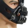 Role Play Kryt hlavy Oblečení Bane Maska Film Temný rytíř Cosplay Latexová maska Halloweenská párty Velikost pro dospělé Helma