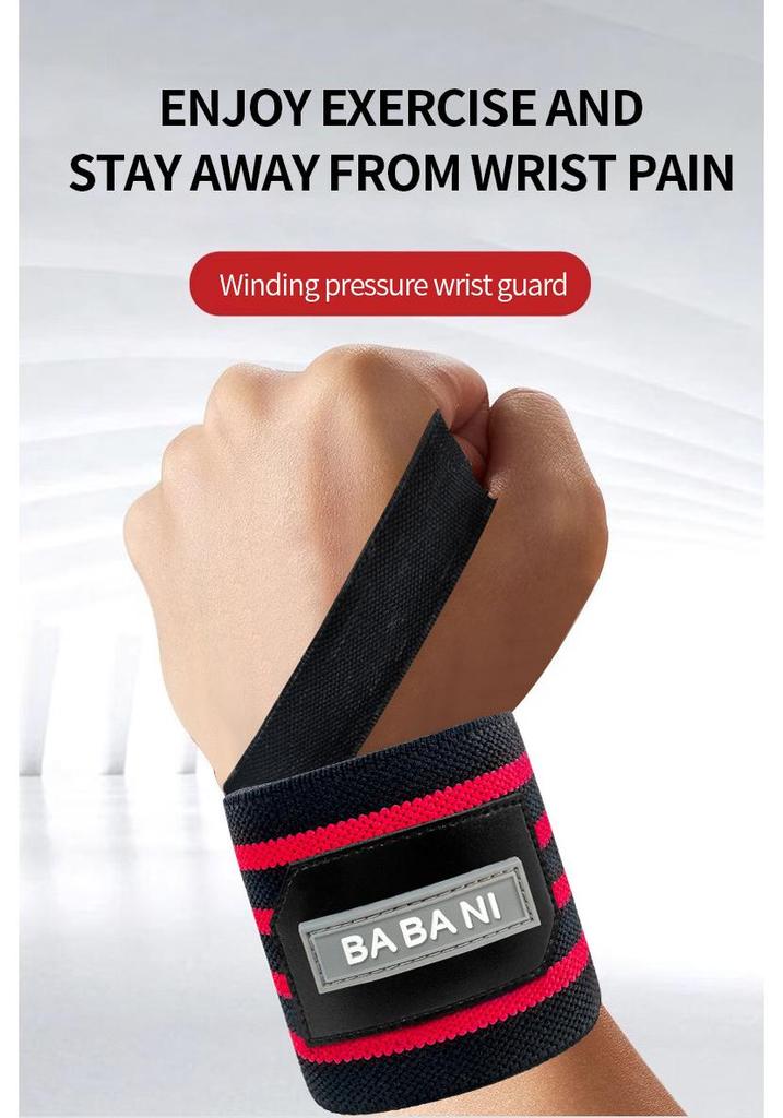 Cross-Border Fitness Wristband: Strap Protector for Cycling, Weightlifting, Pull-Ups, Shot Put, Compression Hand Wrap.