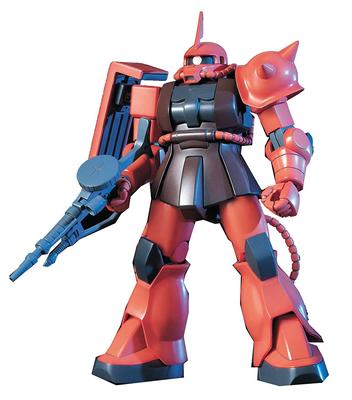 Gunpla HGUC Char Aznable Zaku II Suit 1/144 MS-06S (Mobilní Gundam)