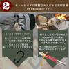 SILVABOND [Goat Leather x 3-Layer Construction x Passes Japan Heat Resistance Test Level 2] Heat-Resistant Camping Gloves, Soft Genuine Leather, Certi