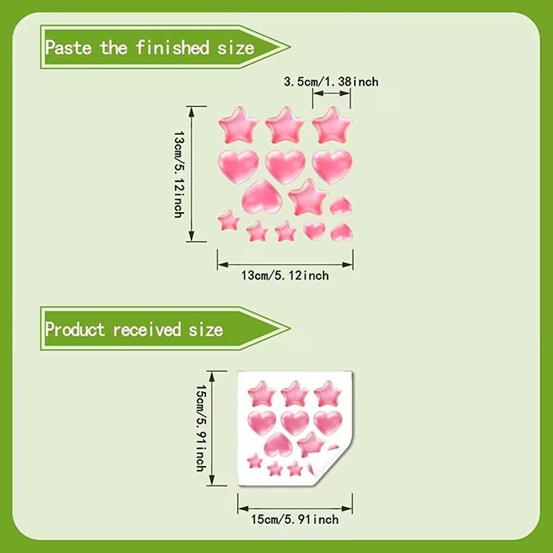 Glow-in-the-Dark Turtle Self-Adhesive Stickers Waterproof Bathroom Bedroom Decals Home Decor Sink Wall Art