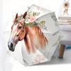 1pc Horse Floral Themed High-quality Umbrella,Automatic Opening and Closing Umbrella,Multi-functional Umbrella G0811320