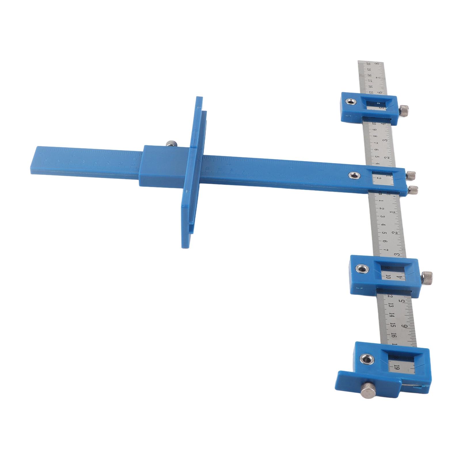 

Портативный регулируемый направляющий инструмент для сверления отверстий в шкафу, локатор для дверной ручки ящика