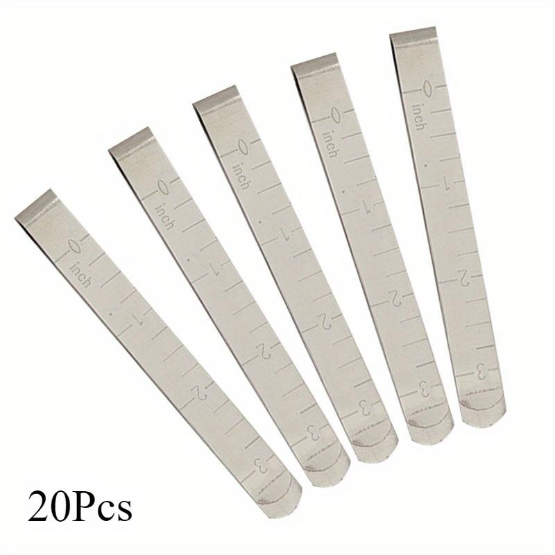 

20 шт. Металлические швейные зажимы для гофрирования из нержавеющей стали для DIY шитья одежды, фиксации, маркировки, инструмент для квилтинга 20Pcs