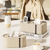 Elegant Leather Tissue Box for Home & Bedroom - High-Class, Light Luxury Design