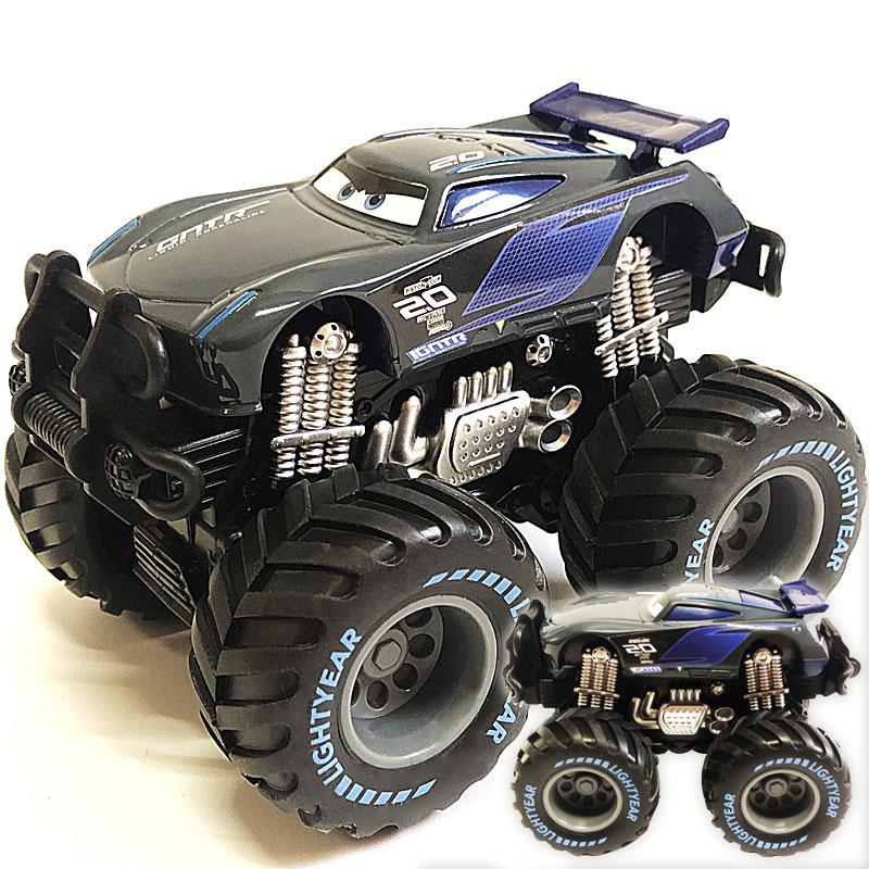 Pixar Cars 3 Big Wheels Lightning Mcqueen Black Storm Jackson Mater Cruz Metal Diecast Model Toys Car Birthday Gift