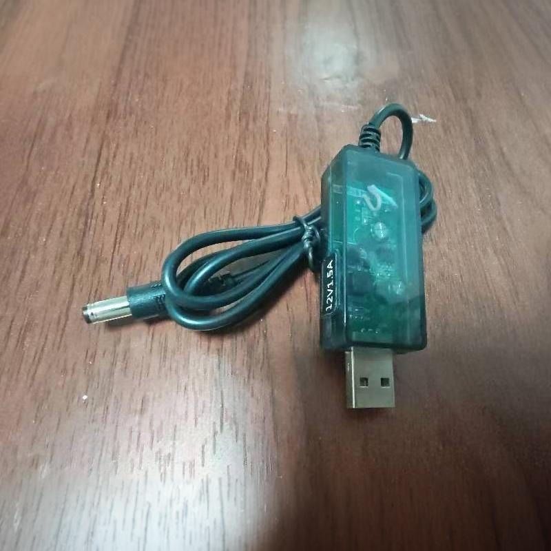 1 Pezzo Convertitore Step-Up USB DC 5V a 12V 1.5A Cavo Connettore Convertitore Boost USB per Alimentatore/Caricabatterie/Convertitore di Potenza