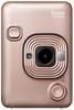 Fujifilm Instax Mini LiPlay Instant Camera/Smartphone Printer In Brush Gold (INS MINI HM1 BLUSH GOLD)