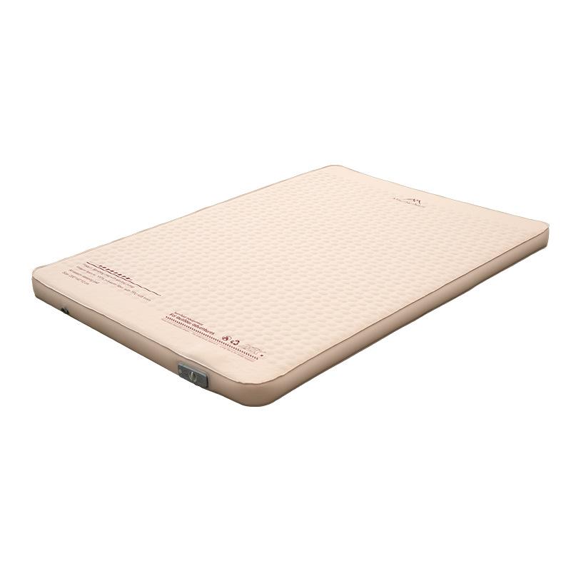 Telescopic Inflatable Bed with Pump - Quick Inflation Folding Mattress for Camping & Home.