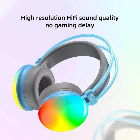 Wireless Bluetooth-compatible Headset Long Standby Time Wired Wireless Connection Adjustable Headphones