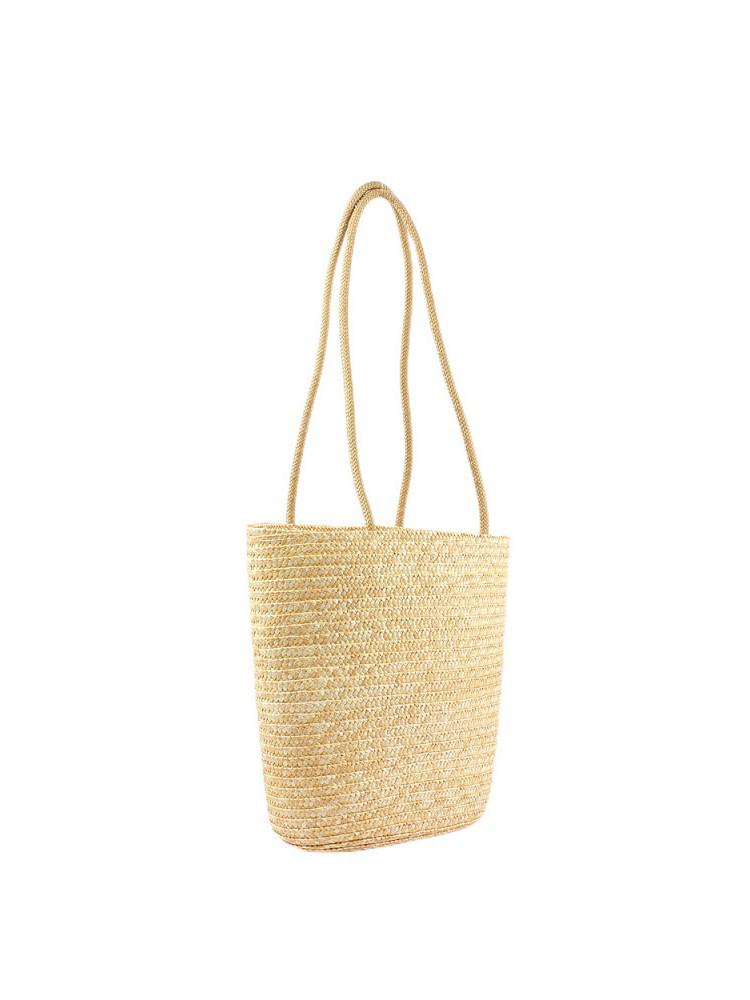 2025 Summer Women's Large Capacity Woven Straw Beach Shoulder Bag