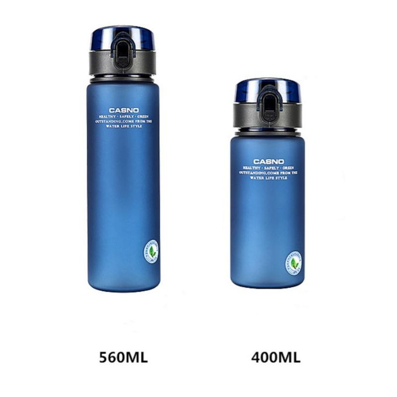 400/560ML Sports Water Bottle Frosted Cup Tour Hiking Portable Large Capacity Water Cups Fitness Camp Drinking Tools BPA Free