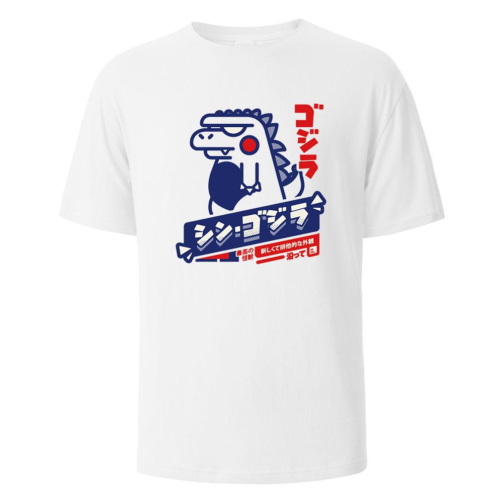 

Monsters Print TShirt 100 Cotton Summer Tees For Men Women Oversize Casual Tops S