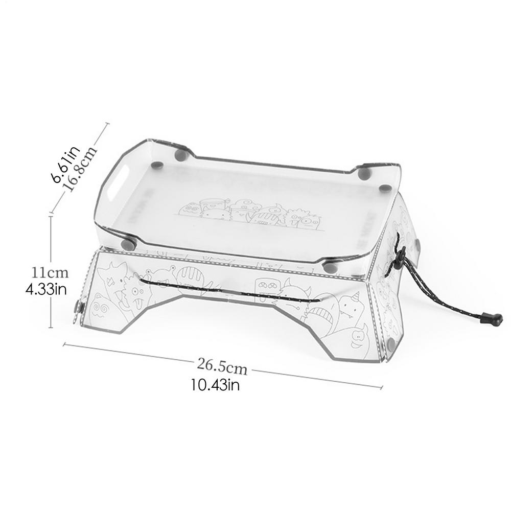 

супер-прочный легкий стол уличный складной стол из ПП-пластика два в одном: поднос и стол для барбекю в помещении/на улице в саду