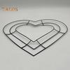 Bee Hive Wreath Frame Heart Metal Wire Form Bee Shaped Wire Frame Wreath Form for Flowers Ribbons DIY Wreath Home Decor
