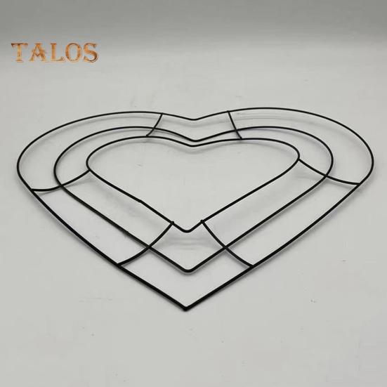 Bee Hive Wreath Frame Heart Metal Wire Form Bee Shaped Wire Frame Wreath Form for Flowers Ribbons DIY Wreath Home Decor