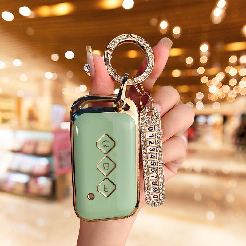Applicable To 2022 Wuling Xingchen Car Key Cover, Jiachen Xinghui Xingyao Xingguang High-end Bag Protective Case Buckle