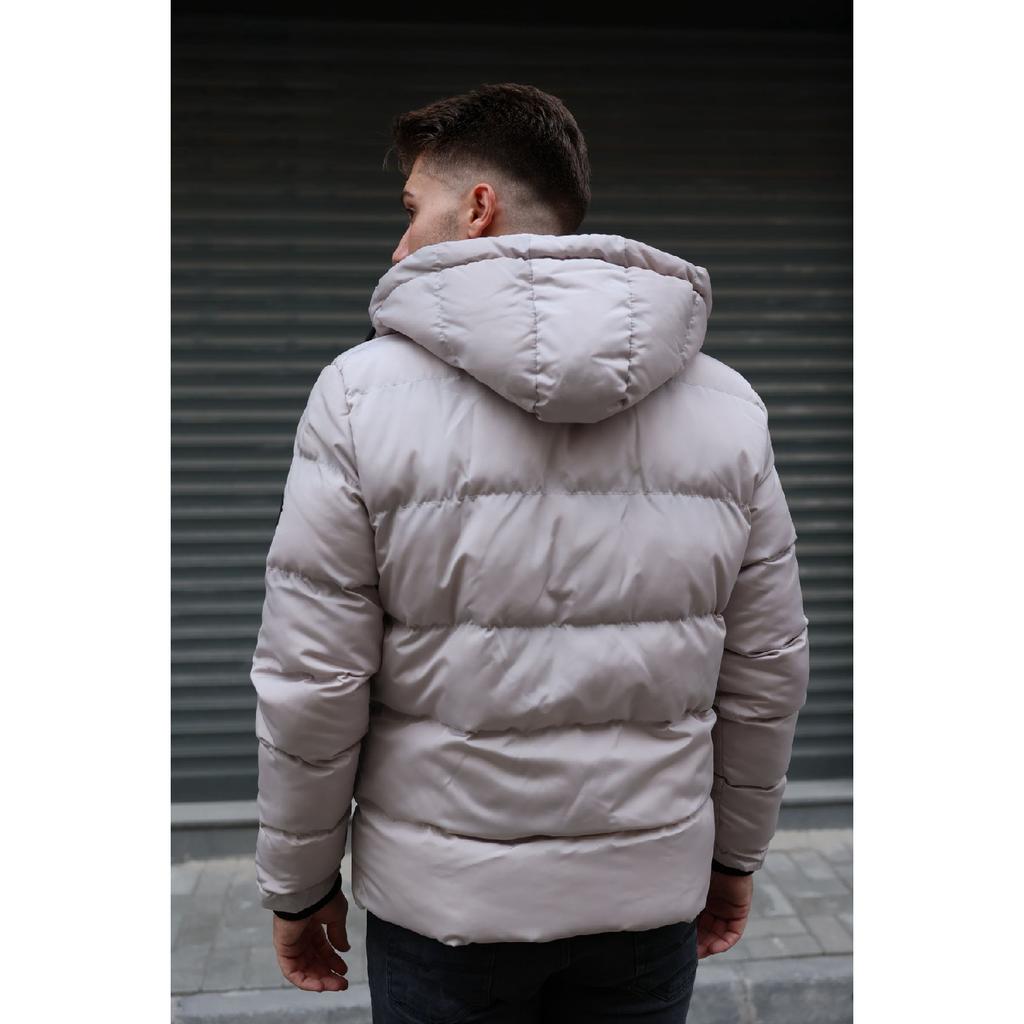 Men's Fur Lined Puffer Coat