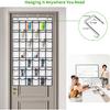 42 Clear Pockets Classroom Pocket Chart for Cell Phones and Calculator, Pocket Chart Organizer for Classroom Phone Storage Holder with 42 Number