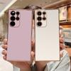Solid Electroplating Phone Case For Samsung Galaxy S24 S23 S22 S21 S20 Ultra Plus FE A35 A53 A54 A55 A71 A72 A73 5G Soft Cover