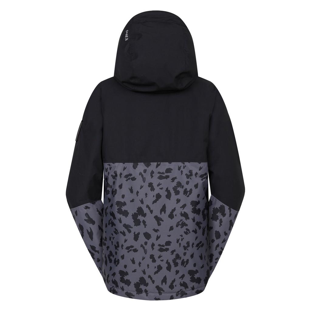 Dare 2B Damen/Damen Snowburst Overhead-Skijacke mit Leopardenmuster